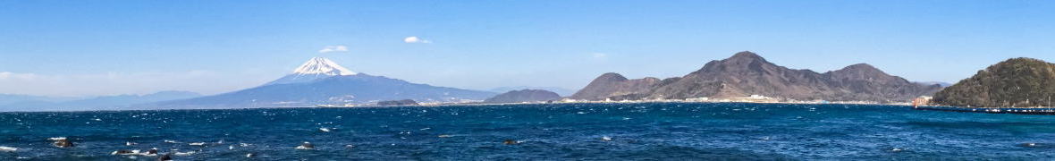 駿河湾の富士山