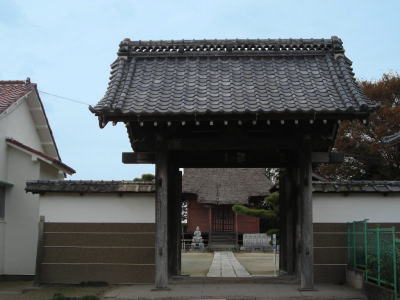 常楽寺・山門