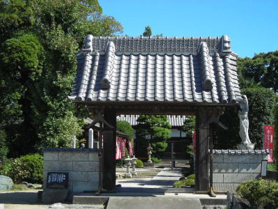 南蔵院・山門