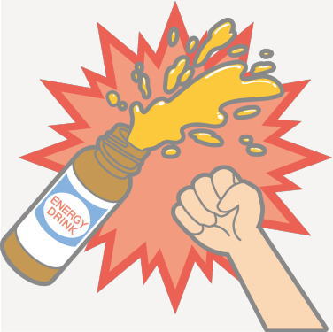 栄養ドリンクのイラスト