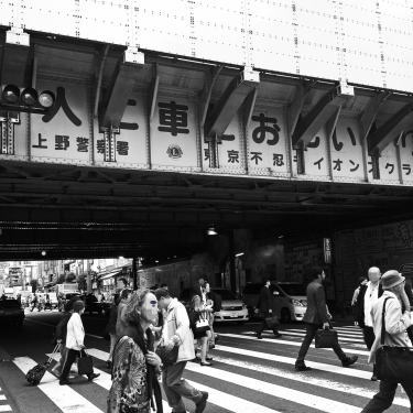 御徒町駅のガード下